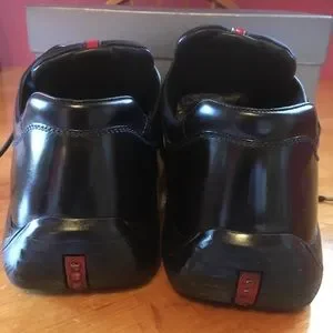 Prada | Shoes | Prada Black Casual Shoes Sized 3 Us Worn 